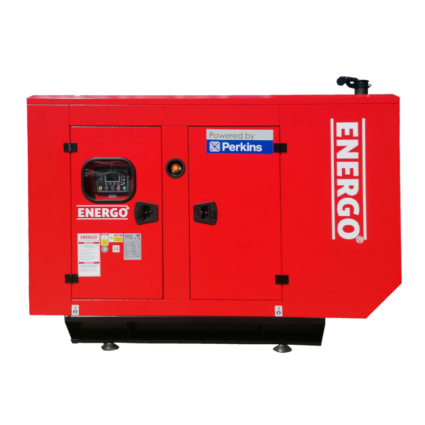 Generator stationar GSE66P carcasat galvanizat Pmax 66 kVA/52.8 kW 400 V cu panou automatizare ATS motorina PERKINS/STAMFORD