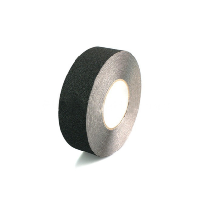 Banda adeziva BA 5081 antialunecare neagra latime 50mm L-5m g-0.81mm pentru trepte/suprafete alunecoase