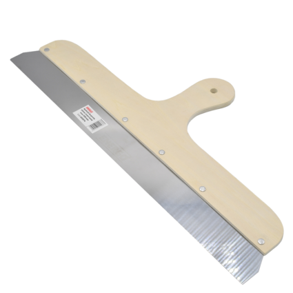 Spatula ULC lama inox latime 500mm grosime 0.5mm cu maner lemn