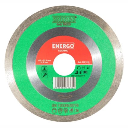Disc diamantat taiere CERAMIC 125×22.2mm sector continuu gresie/faianta-standard ceramica