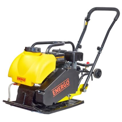 Placa compactoare PCE-80L unidirectionala latime 430 mm 80 kg forta 16 kN 5000 bpm benzina 6.5 CP 4.8 kW Loncin LC200F