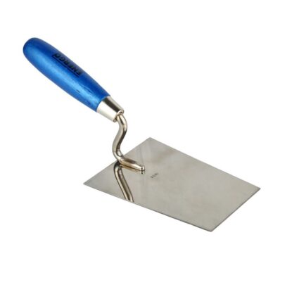 Mistrie lama inox SOLID L-160mm grosime 0.9mm cu maner lemn pentru zidar