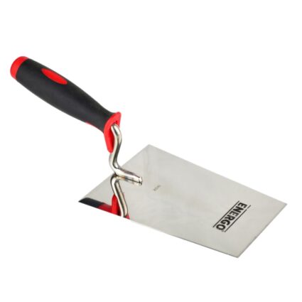 Mistrie lama inox ULC L-180mm grosime 0.9mm cu maner bimaterial pentru zidar