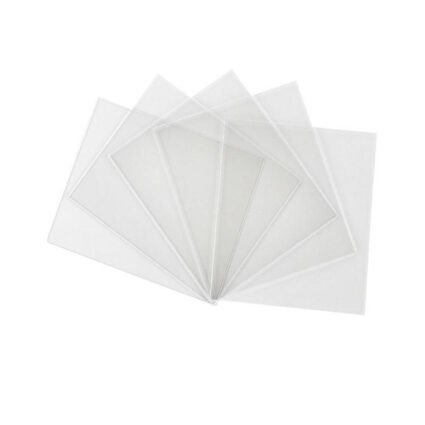Geam transparent masca protectie sudura 90x110mm plastic pentru exterior