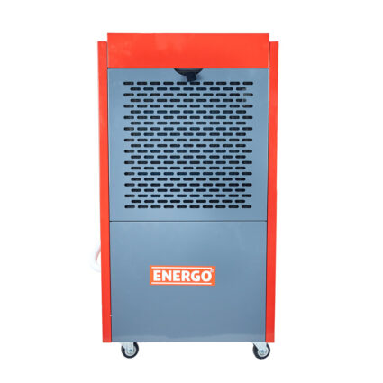 Dezumidificator aer DE90 capacitate 90 L/24 h debit 500 mc/h pentru incinte 1200 mc 1350 W 230 V