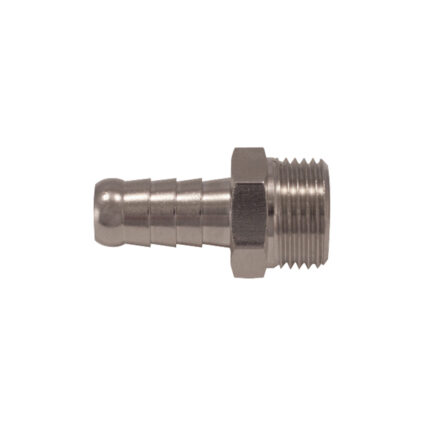 Adaptor din alama cu filet exterior 1/4” pentru furtun D-8 mm 21