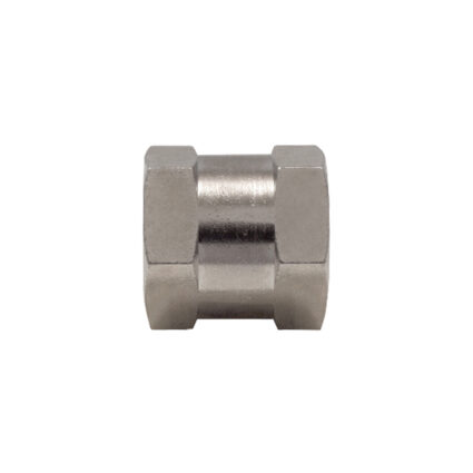 Mufa cilindrica din alama cu filet interior 1/4″-1/4″ 58M