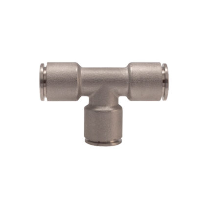Racord automat (forma T) din alama pentru tub D-6 mm 526