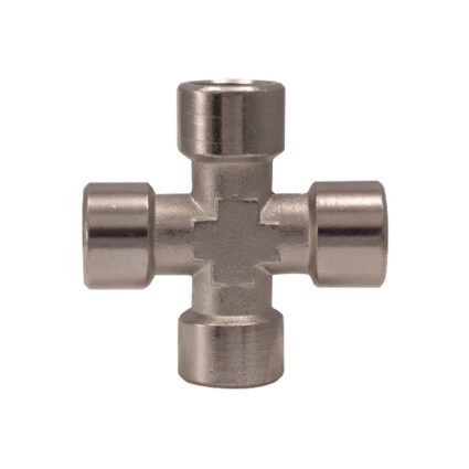 Racord (forma X) din alama cu filet interior 1/2″ 2C