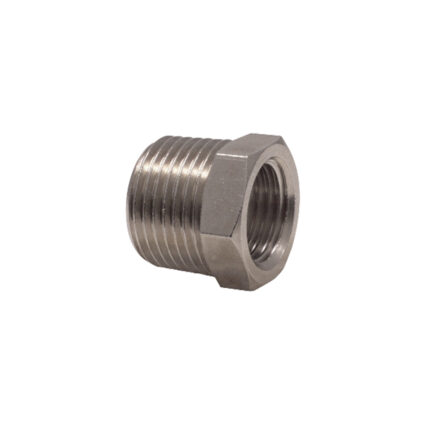 Reductie conica din alama de la filet exterior 1/2″ la filet interior 1/4″ 58RC