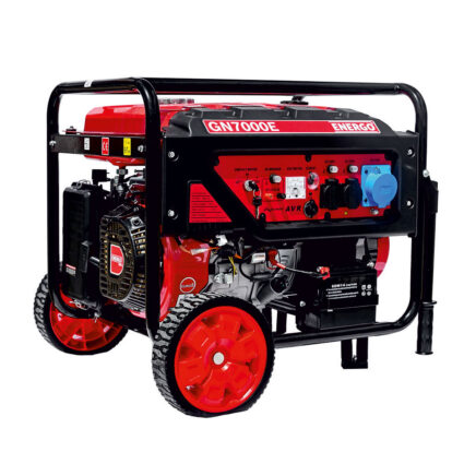 Generator portabil GN7000E cadru deschis Pmax 7.5kW/230V rezervor 25 L benzina cu AVR ATS optional start electric