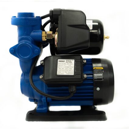 Hidrofor HE-PW550Z turatie fixa debit-50L/min presiune-42mCA Hmax-8m vas-2L DN-1″x1″ 0.55kW-230V