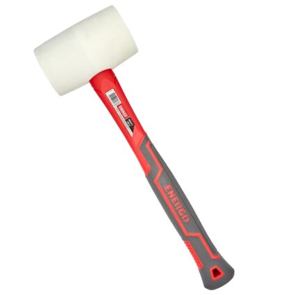 Ciocan cauciuc IMPACT 680 g alb coada fibra cu bimaterial