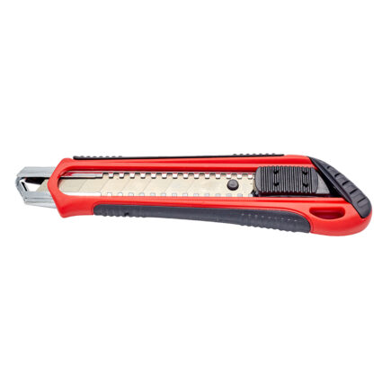 Cutter universal CM187 lama dreptunghiulara SK4 7 segmente cu latime 18mm autoblocare corp bimaterial suport otel