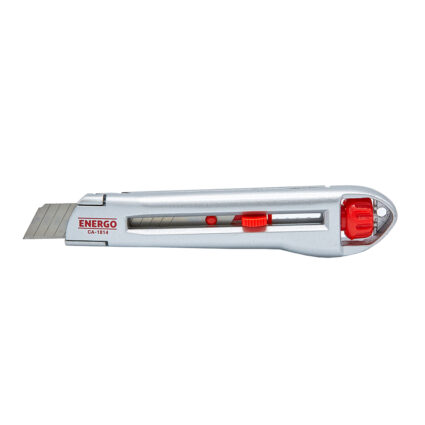 Cutter universal lama dreptunghiulara SK5 14 segmente cu latime 18mm corp aluminiu