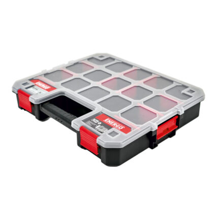 Cutie scule organizator cu 15 compartimente fixe si detasabile 375x314x65 mm