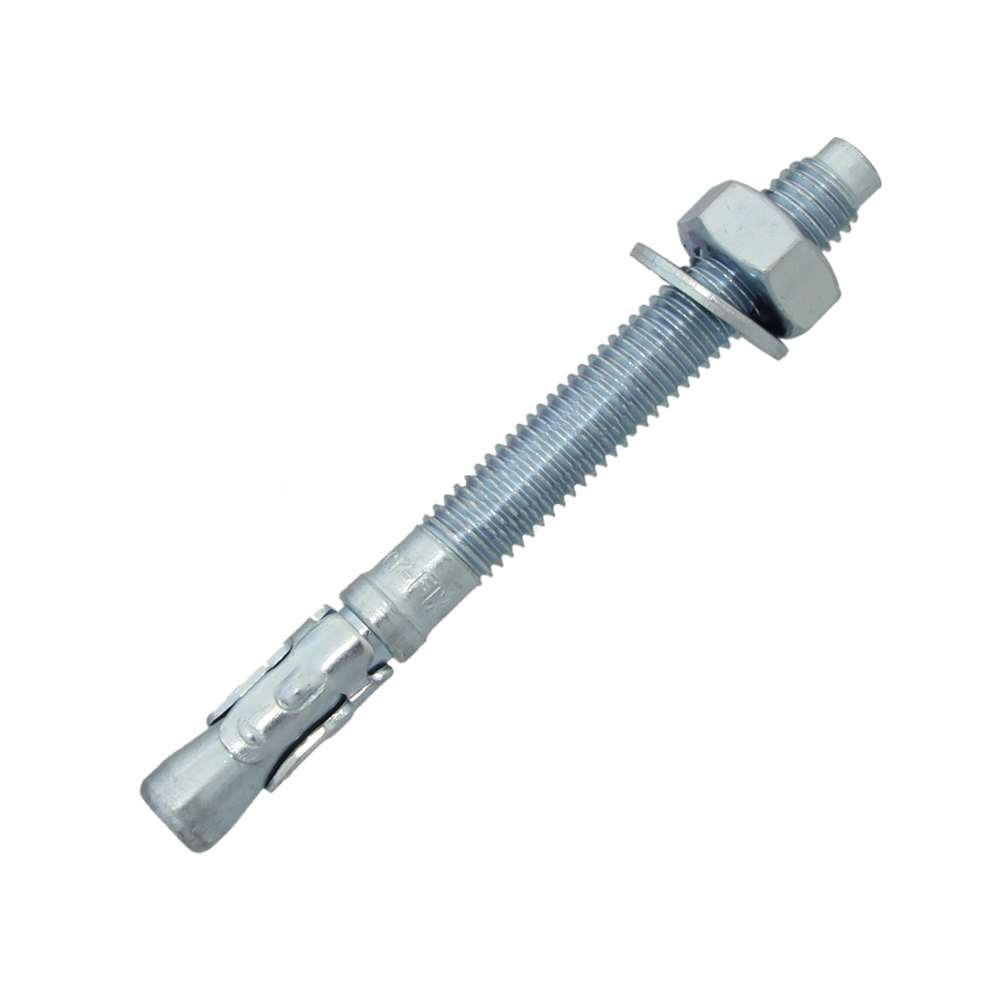 Ancora cu cep cilindric AFB M16 L-120mm clema inox pentru beton zincat-alb