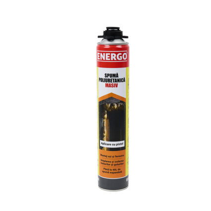 Spuma poliuretanica pentru pistol MASIV de vara expandare 40 litri tub 750 ml
