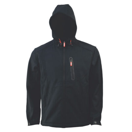 Jacheta iarna softshell SIBERIA marimea XXXL neagra 320g/mp
