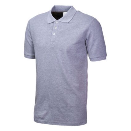Tricou polo CONFORT marimea XXL gri bumbac cu poliester 190g/mp