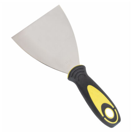 Spaclu lama inox EFICIENT ERGO latime 75mm grosime 0.5mm cu maner bimaterial