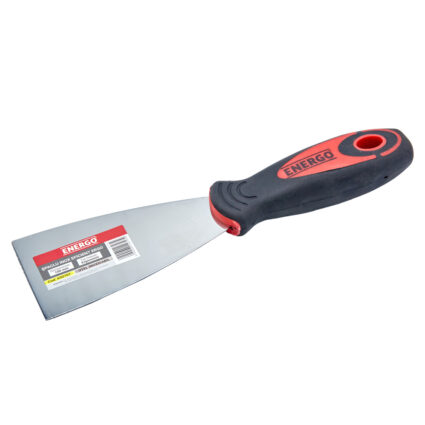 Spaclu lama inox EFICIENT ERGO latime 100mm grosime 0.5mm cu maner bimaterial