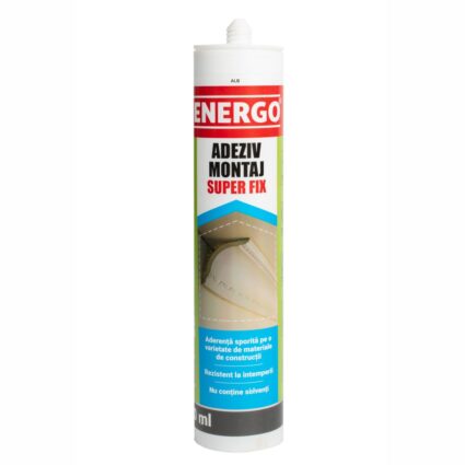 Adeziv montaj acrilic SUPER FIX alb universal 280 ml