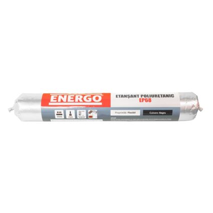 Adeziv si etansant poliuretanic EP68 negru flexibil universal 600 ml