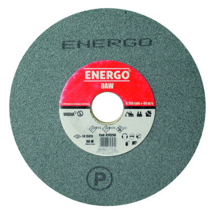 Disc abraziv slefuire polizor de banc DAW widia D-200mm h-25mm d-32mm SCG-60-M verde otel aliat otel scule carburi ?