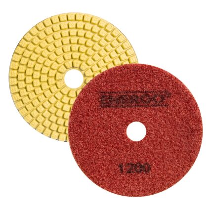 Disc diamantat autoadeziv MASTER GRINDER D-100mm granulatie 1200 segment standard uz uscat/umed pentru slefuire beton