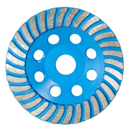 Disc diamantat slefuire SP PLUS TURBO tip oala D-125×22.23mm segment standard uz uscat pentru tencuiala/caramida