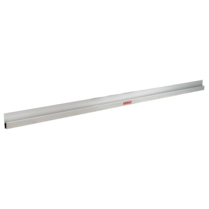 Dreptar aluminiu DAH cu sectiune profil H L-250cm simplu pentru finisat tencuiala