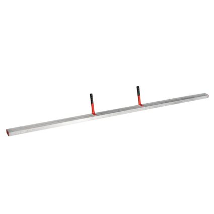 Dreptar magneziu DBM 5S cu sectiune profil 38x89mm grosime 4.85×2.5mm L-250cm 2 manere pentru nivelat beton