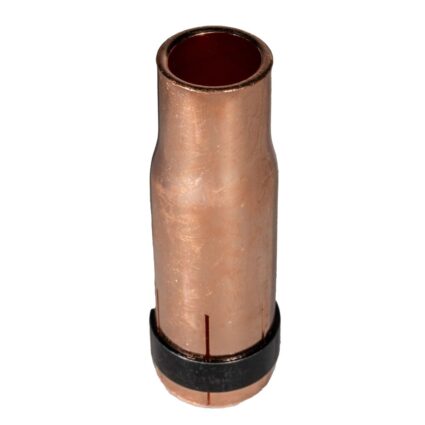 Duza gaz cilindrica redusa MIG-MAG D-15 mm L-76 mm prindere rapida pentru pistolet MIG/MAG 250 A