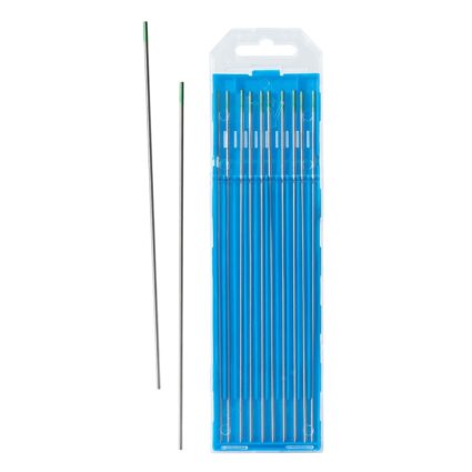 Electrod wolfram pistolet TIG WP D-3.2mm L-175mm verde curent AC pentru aluminiu