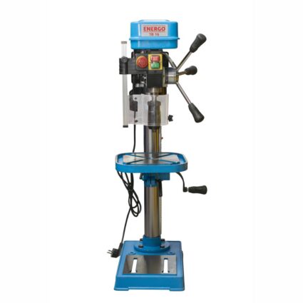 Masina de gaurit stationara TB16 cu coloana diametru gaurire 25mm mandrina MK2 B16 deschidere 1-16mm 300-2550rpm 375W 230V