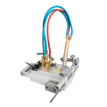 Masina portabila de debitat cu oxigaz 4604 cu 1 arzator de taiere G 3-150mm/D 100-1300mm 220V