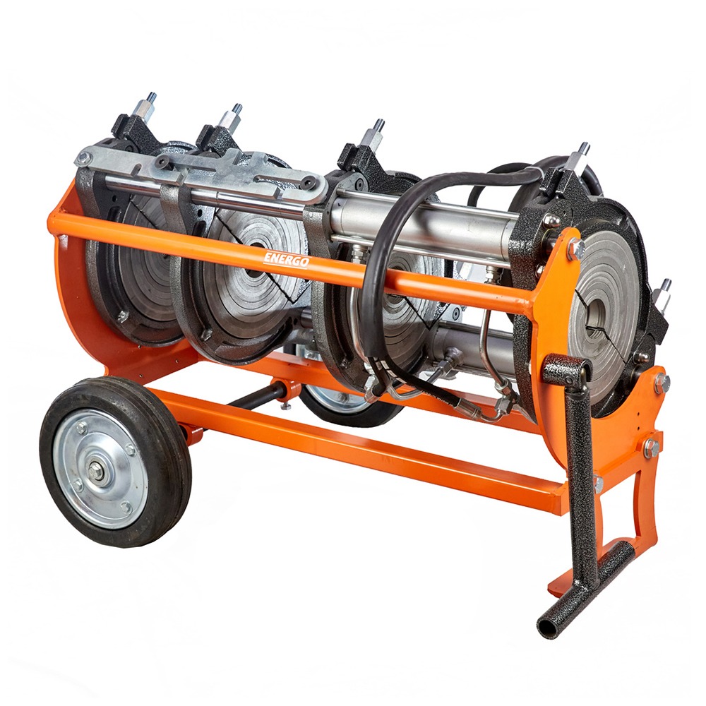 Masina sudare tevi cap la cap PWE630 din material PE/PP/PFDF PN32 ISO/12176-1 diametre 315-630 mm 9.75 kW 400V