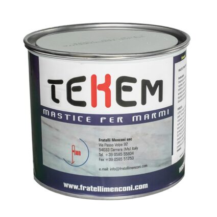 Mastic negru cu intaritor pentru reparatii in marmura/granit/piatra naturala cutie 0.75L