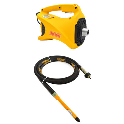 Vibrator beton cu excentric motor electric lance D-48 mm ax 5.0 m 2300 W 230 V set?