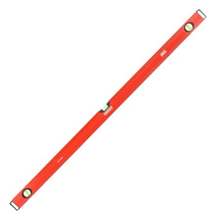 Nivela clasica antisoc L-120 cm PRECISION 4S din aluminiu cu 3 fiole si latura rectificata