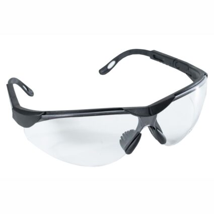 Ochelari protectie OPTIC lentile incolore din policarbonat UV400 antizgariere/antiaburire rama ajustabila