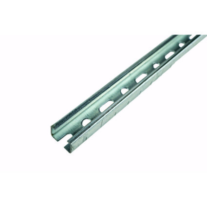 Profil perforat cu sectiune 27×18 mm g-1.25 mm L-2.0 m din otel pentru instalatii