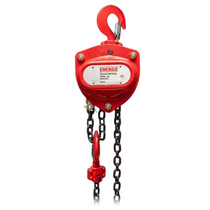 Palan manual cu lant capacitate ridicare 2 tone Hmax-3 m