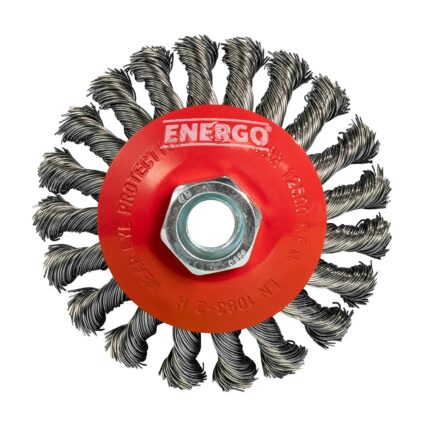Perie sarma disc INTENSIV D-100mm M14 grosime fir 0.5mm L-22mm g-13mm toroane din otel