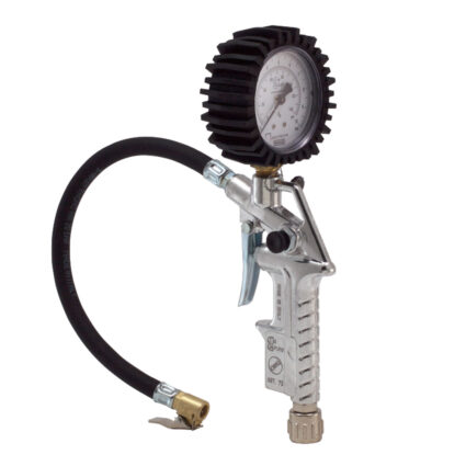 Pistol de umflat roti pneumatic cu manometru omologat P-10 bari 73
