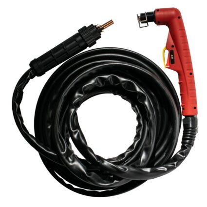 Pistolet taiere plasma A81 randament 80A/60% L-8.0m HF racire cu aer G debitare 20-25mm conector central 4 pini