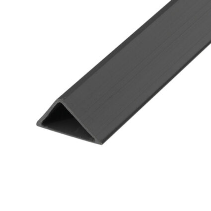Profil coltar cofraj CC-20 pentru muchii stalpi/grinzi 20X20X30 mm 2.5 m PVC