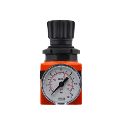 Regulator de presiune cu manometru 0-12 bari filet intrare/iesire 1/2″ 731R