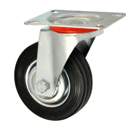 Roata carucior 3″ – talpa metal – rulment – 75/25-50 – GOSPOPRO